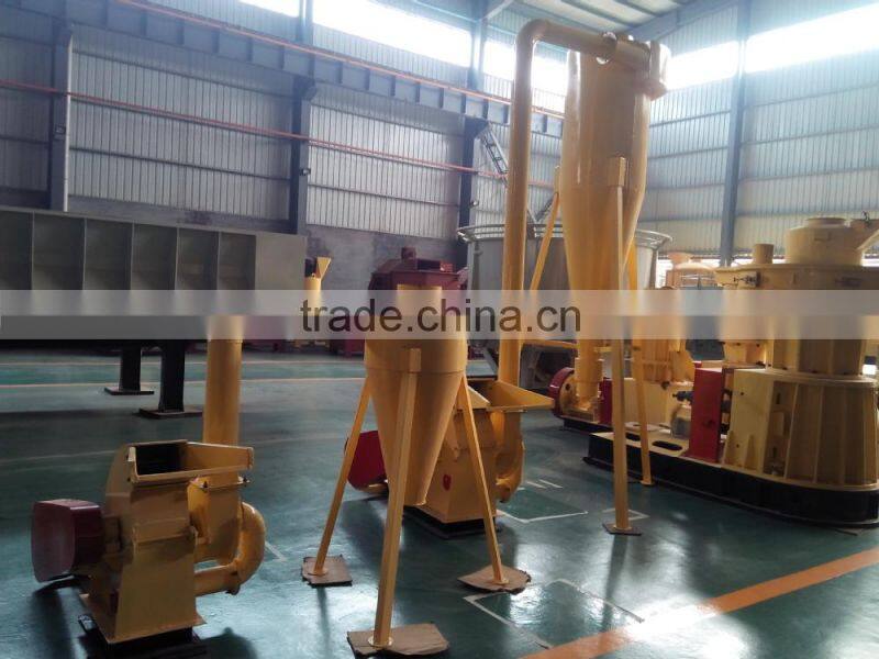 7.5kw 100-300kg/h Home Use Hammer Mill for Grinding Wood Chips and Grain