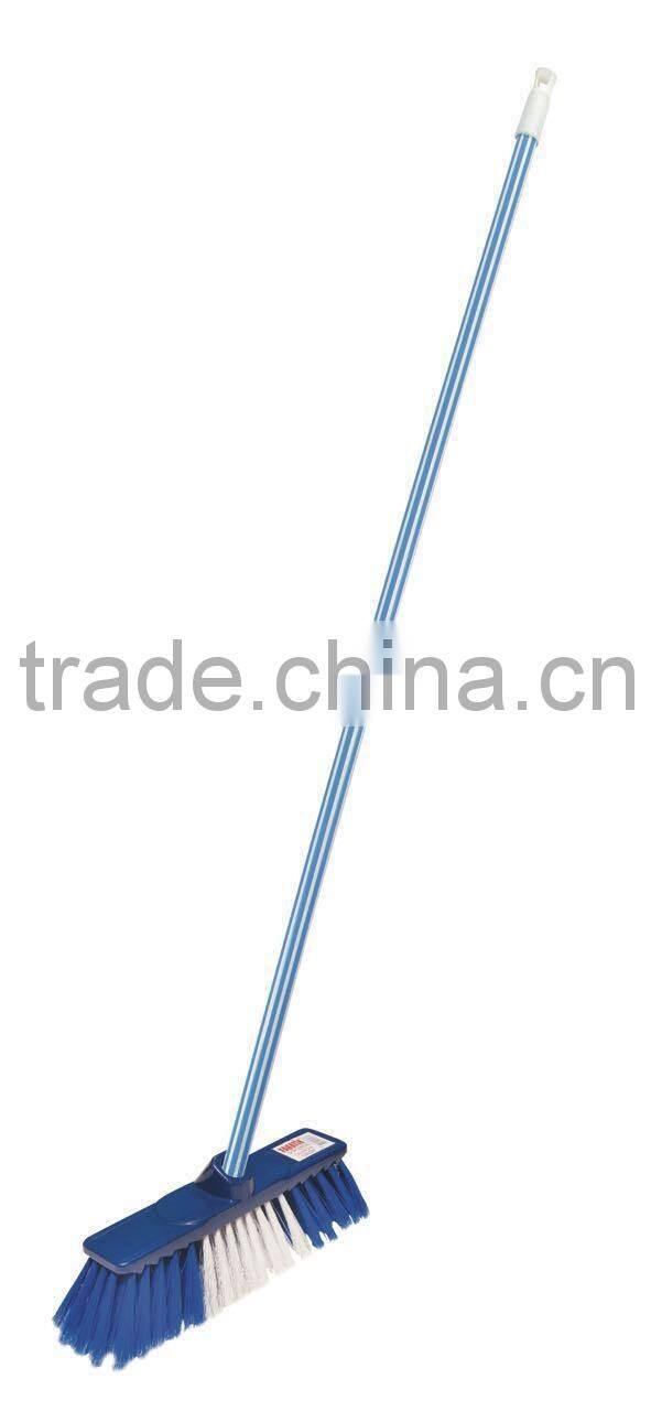 Soft or Hard Push/Floor Broom Angled with long handle