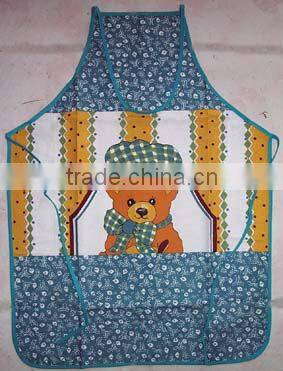 new customized lovely printed fabric apron in home&garden