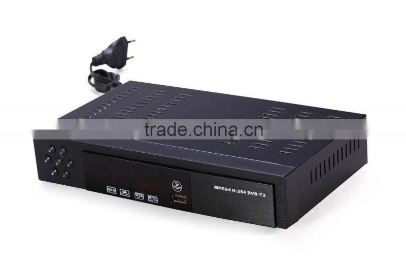 New High quality Top selling Digital dvb-t2 Terrestrial Receiver dvb-t2 modulator for Home Use ,dvb-t2 receiver