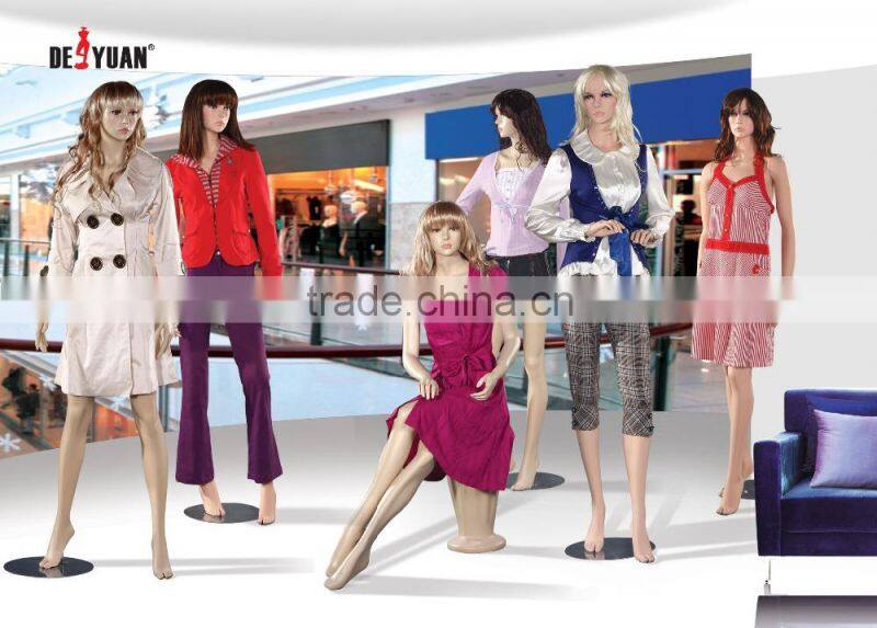 Cheap Fashion Female Window Mannequins Display
