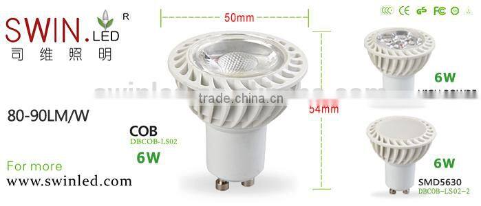 Driverless 3W AC mr10 COB led spotlight