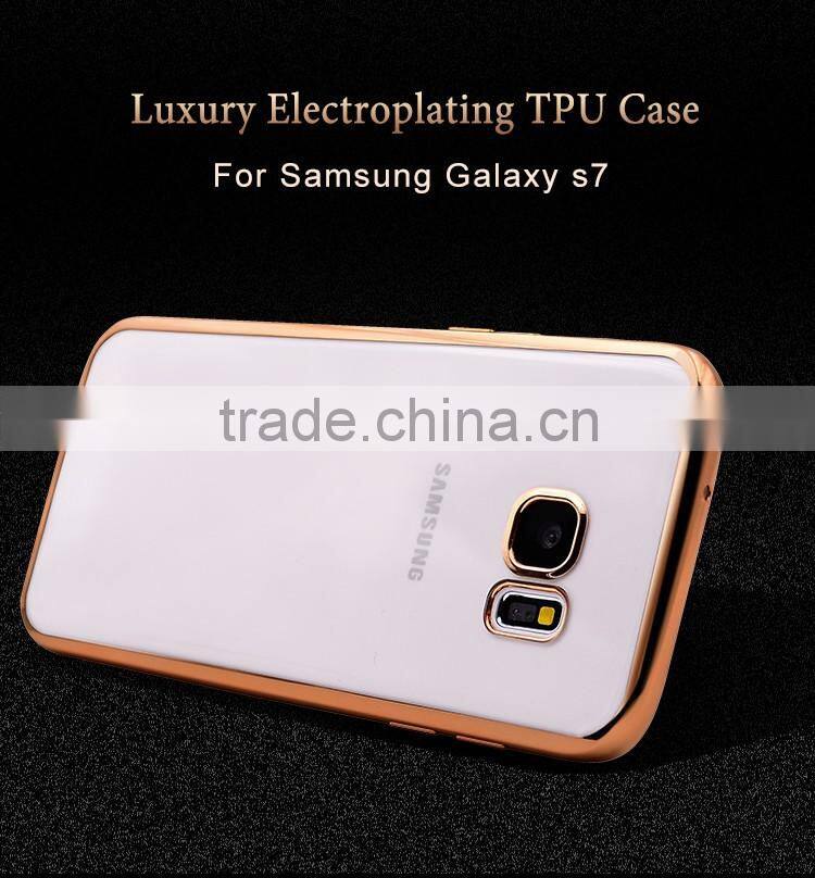 LZB New Arrival Luxury soft laser tpu case for samsung galaxy s7