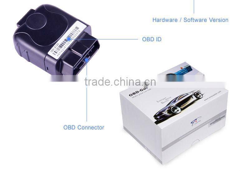car GPS model, OBD, CAN bus,adapter, tracker,and truck ODBII gps tracker with driving behavior