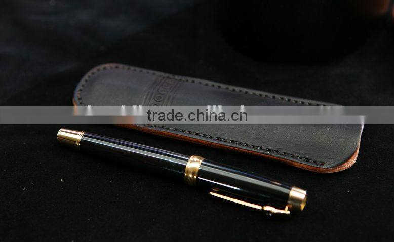 Genuine Leather Pen Case