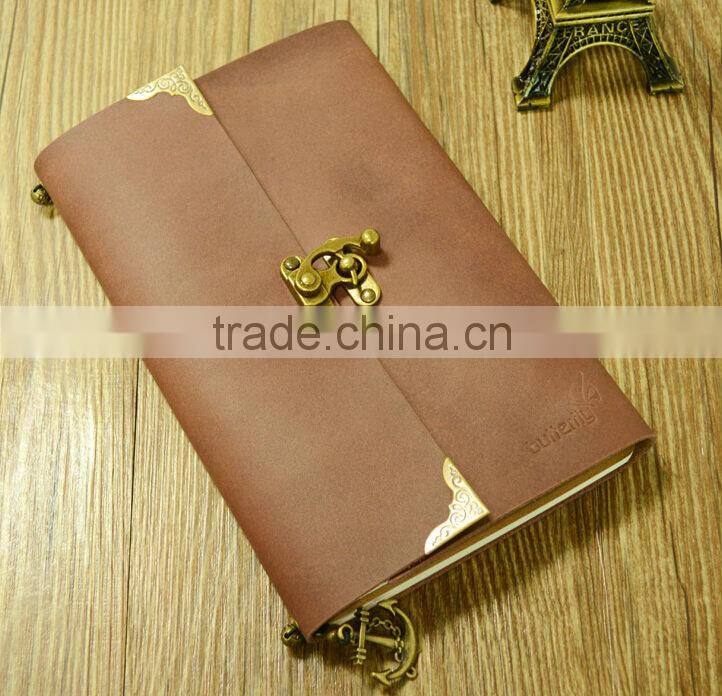 2014 new genunine leather handmade leather notebook