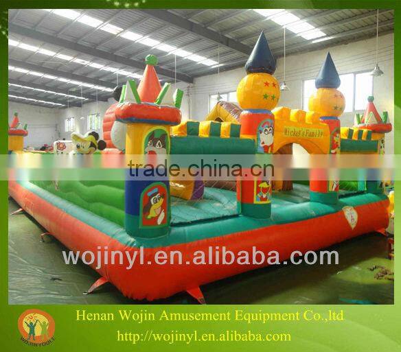 2016 new design Inflatable obstacle course/inflatable mega obstacle course