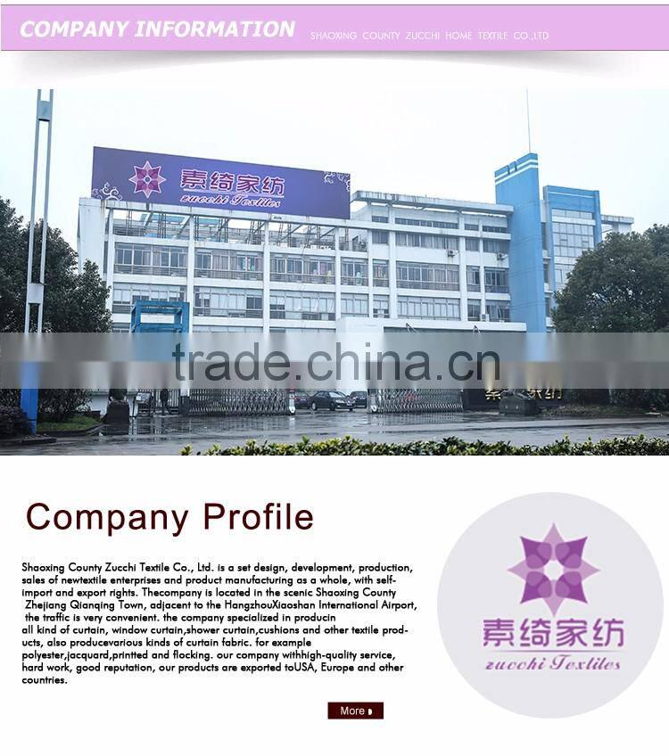 Home designs supplier Small MOQ Customized printed window curtain