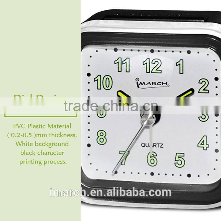 alibaba china ABS material alarm clocktable Clock