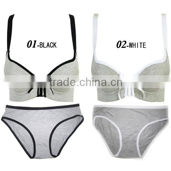 Wholesale Athletic Wear Sexy Fitness Bra, Seamless Sport Bra Cotton Women Sport Bra Set