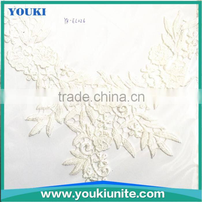cotton material three sizes lace motif