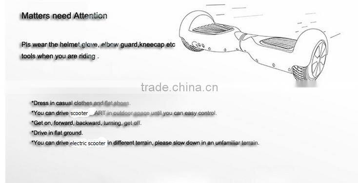 2016 Best Christmas Gift Self Scooter Two Wheels Self Balancing Scooter Wholesale Price