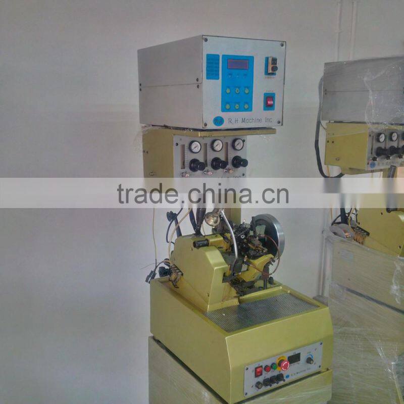 triple curb chain making machine with laser
