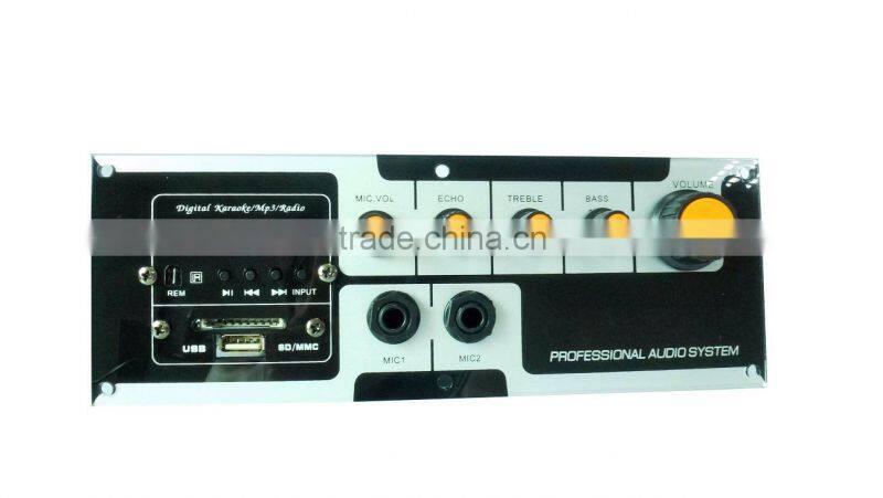 Speaker power amplifier board SKD solution for professional 10" Speaker real power 80W