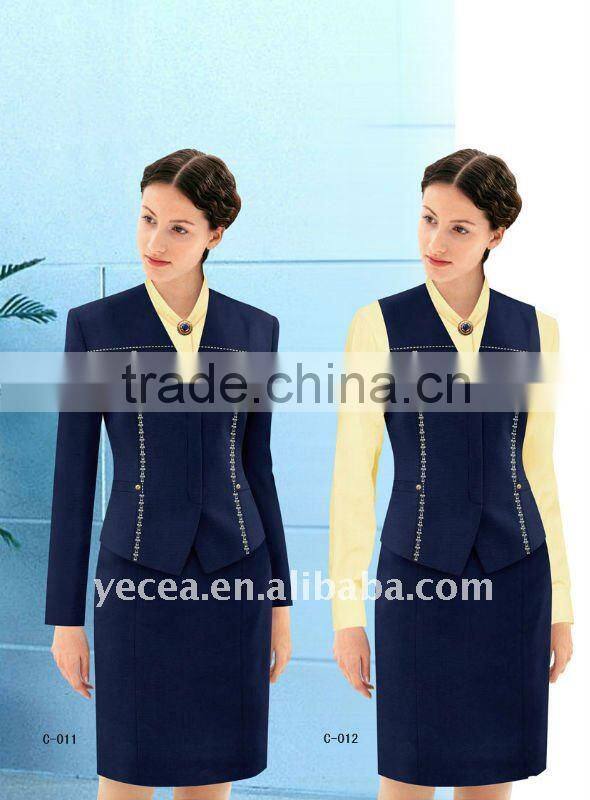 Stewardess Airline Uniform for stewardess(AL-008)