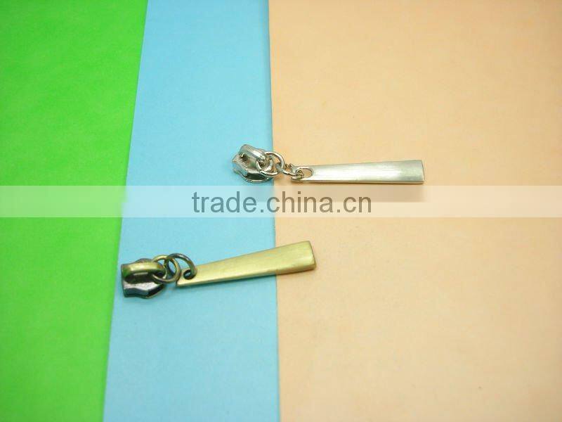 garment different color and metal zipper sliderQ-0401#