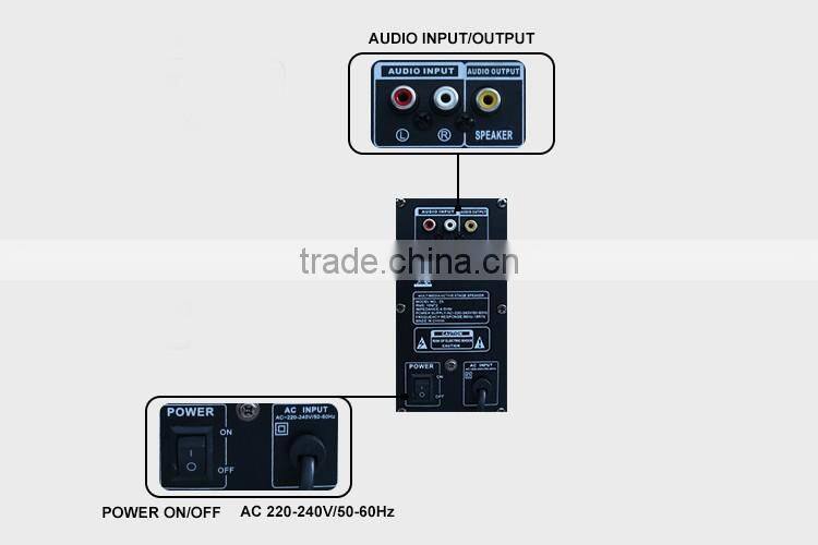 Hottest Disco Bass Speaker 6.5 inch Dance Club Speakers MP3 Player