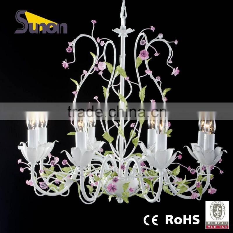 Hot Sale Modern Wrought Iron Decorative Home Chandelier lighting/Indoor Hanging Light