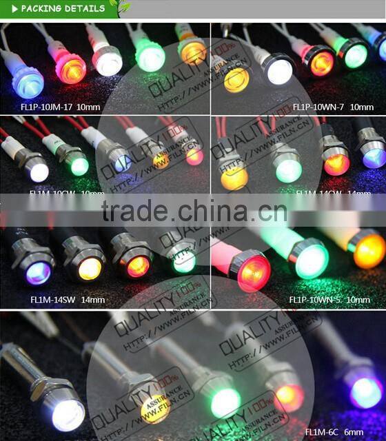 240v led light lamp box fire control panel indicator light panel mount light