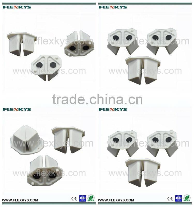 Silicone rubber conductive function keypads with angles