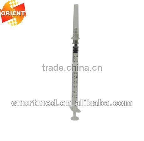 Tuberculin Syringe 27G Needle with T type piston