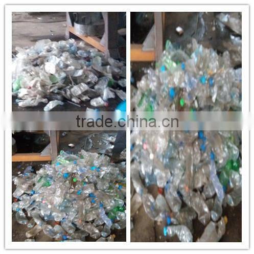 Plastic label separating machine