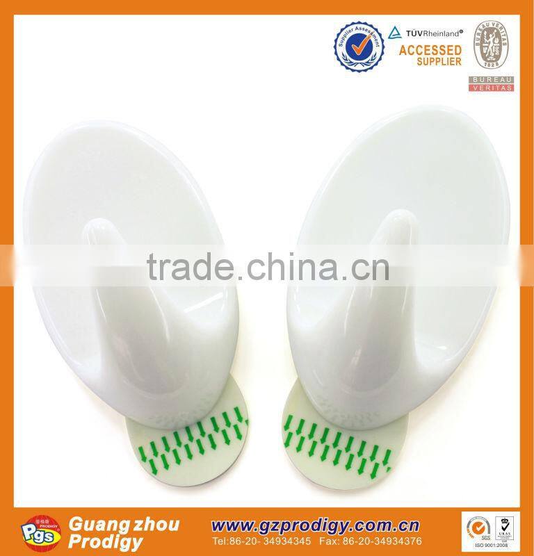 Removable hanging hooks, self adhesive jumbo hook