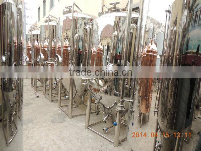 complete beer equipment/brewery system with CE certificate