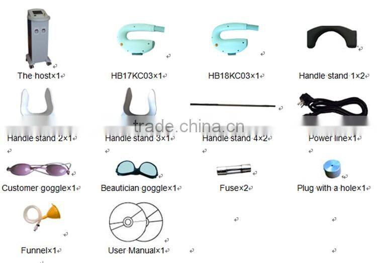 IPL Skin Rejuvenation and Hair Removal Portable IPL / photo skin rejuvenation