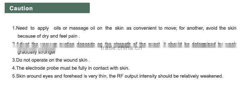 factory price Vertical style RF wrinkle removal machine with Two head One for eyes,one for body