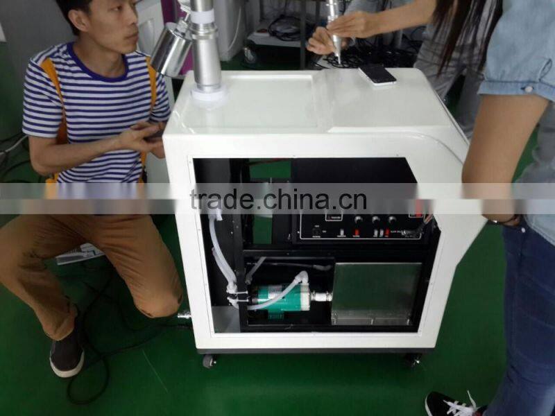 q switched nd yag tattoo removal and wrinkle remover laser machine with 7 joind light guiding arm