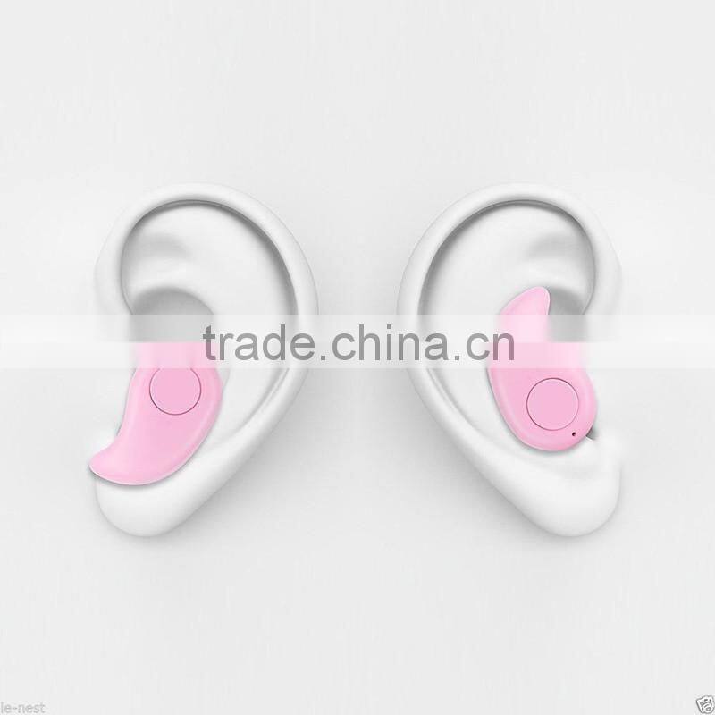Wireless Earphone In-Ear Stealth Super Mini Stereo Invisible earset For Xiaomi Huawei iOS Android