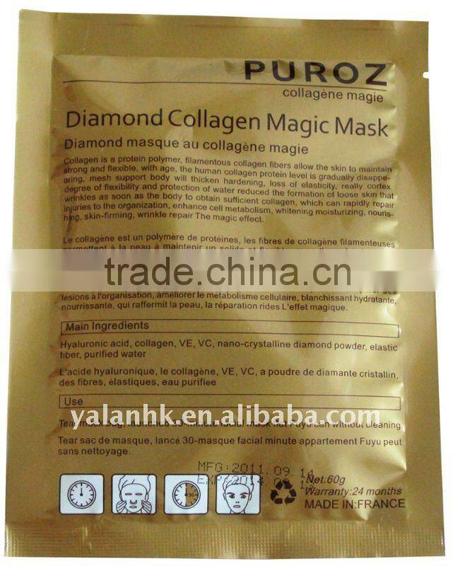 Diamond Pure Gold Collagen Facial Mask