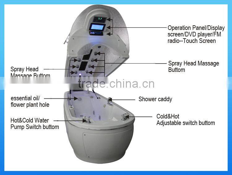 Hot sale hydrotherapy machine sauna ozone sauna ozone equipment
