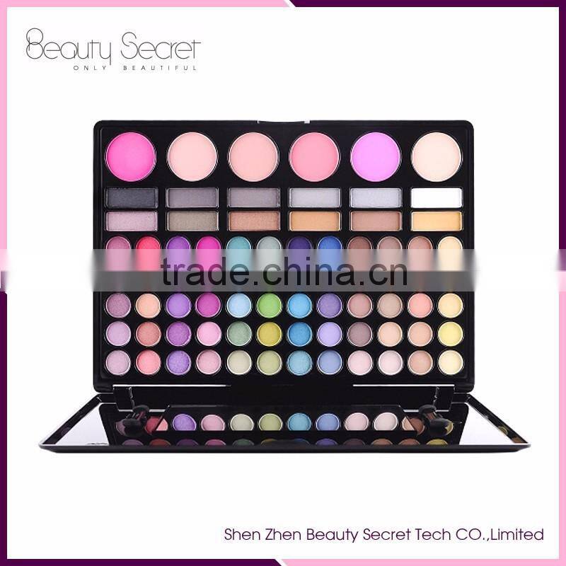 78 color matte cream eyeshadow palette set, 2016 best powder eyeshadow for dark brown eyes