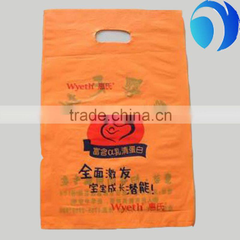 high quality Cheap Reusable Logo Printing Promotional Shopping High Quality Loop Handle Bag