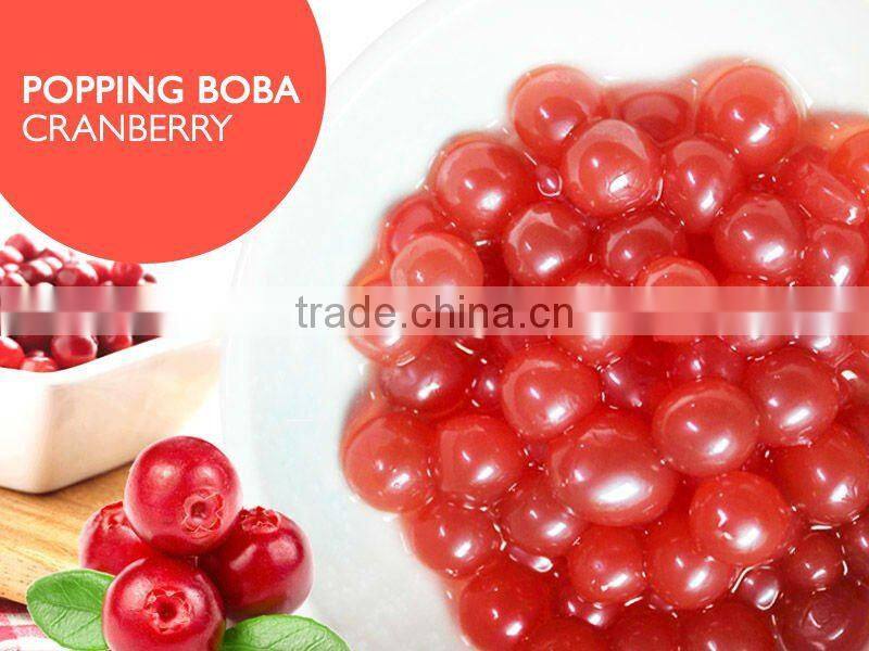 green apple popping boba