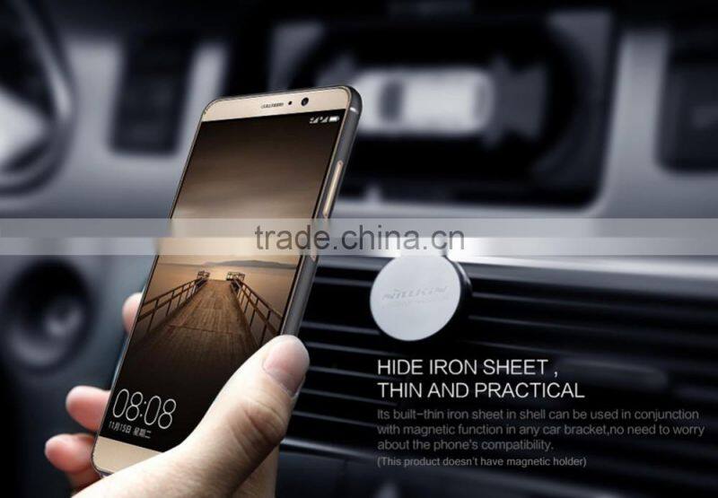ORIGINAL NILLKIN Synthetic Fiber BACK Case For HUAWEI MATE9 IRON CASE FOR MAGNETIC CAR HOLDER CASE MILITARY CARBON FIBER CASE