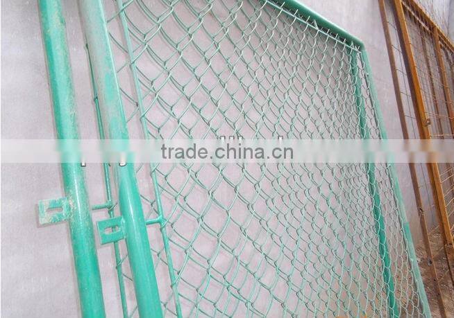 PVC coated chain link wire fence/best quality/manufacture