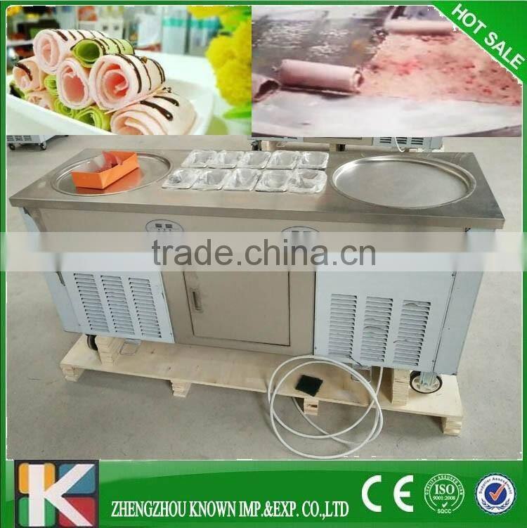 Square fried ice cream pan ice cream machine 110V /220V