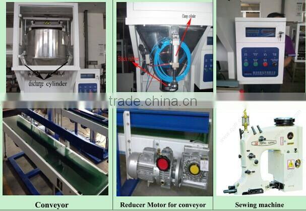 semi automatic wood sawdust pellet packing machine