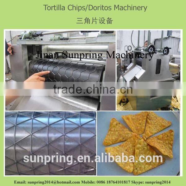 Fried Doritos Chips Making Machine