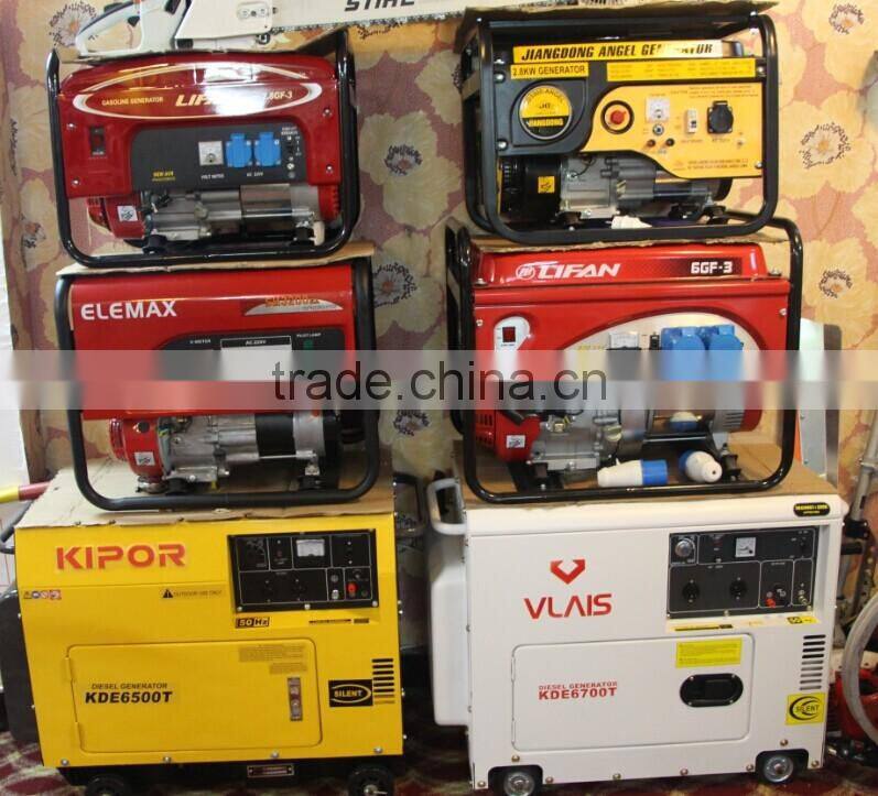 Top quality 1.2kva small portable generator , AST1200 gasoline generator Astra Korea