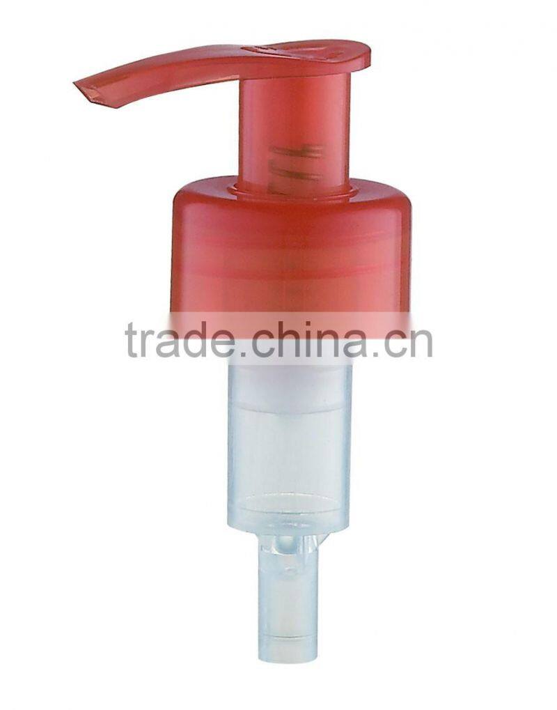 hot sale high quality outside spring switch lotion pump 28/410