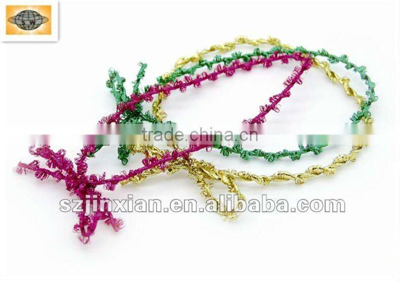 Colorful Elastic Gift Red Ribbon Bow For Wine Bottle