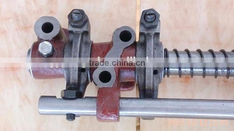 Farm tractor specific double cylinders diesel engine rocker arm assembly