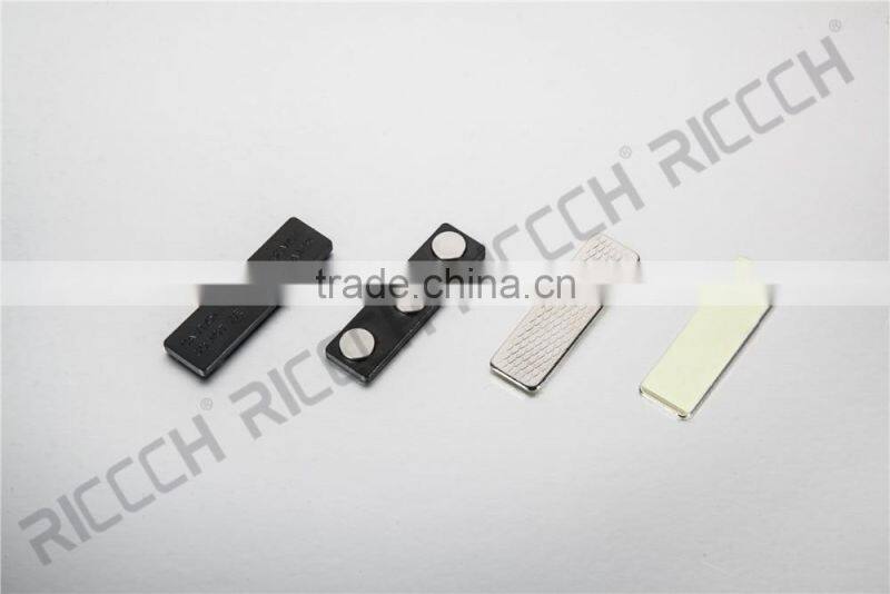 factory direct plastic magnetic name badge holder tag holder