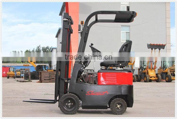 Four wheel cheap 750kg 48V 140Ah mini electric forklift battery