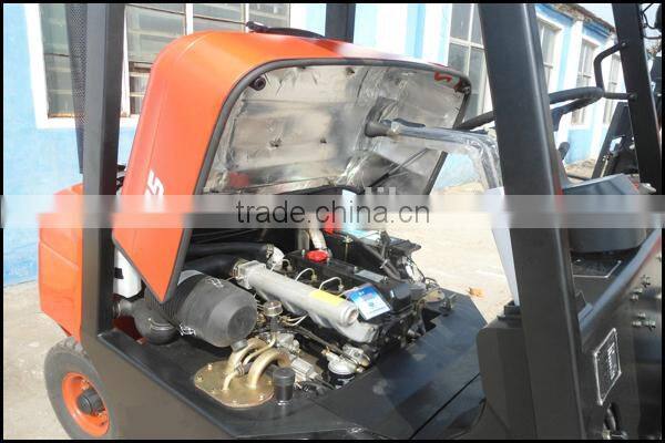 2 ton tcm forklift manual dealers with side shift fork and three meters mast