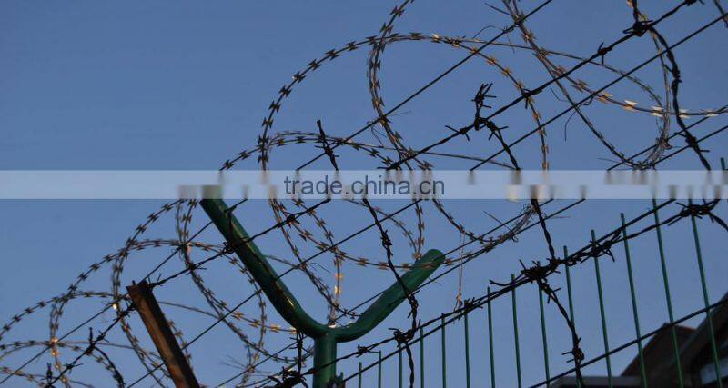 Alibaba electro galvanzied barbed wire/razor babed wire/razor barbed wire for sale